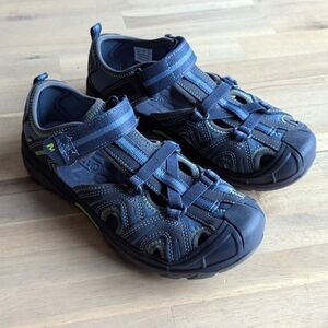 Merrell Hydro Sport Sandal - Navy/Green (Youth Size 4)